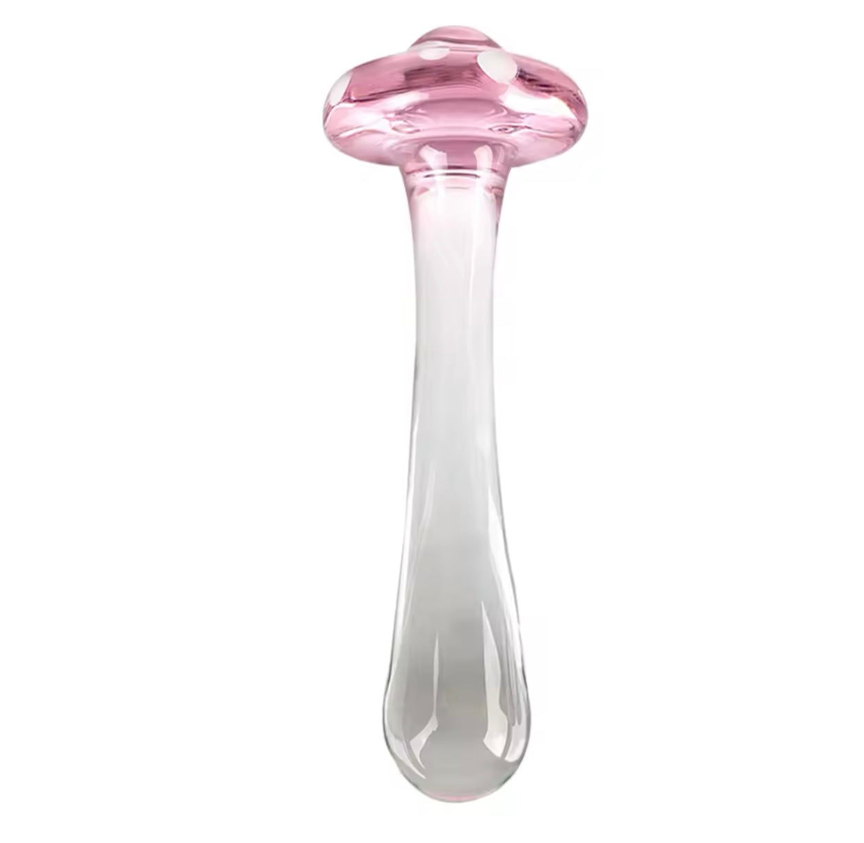 Dilatatore anale forma di fungo 14 cm Vetro Borosilicato