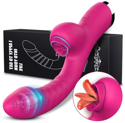 Dildo stimoltante clitolide e penetrazione