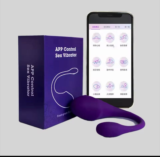 Vibratore CON  APP Dildo con  telecomando vibratore Bluetooth